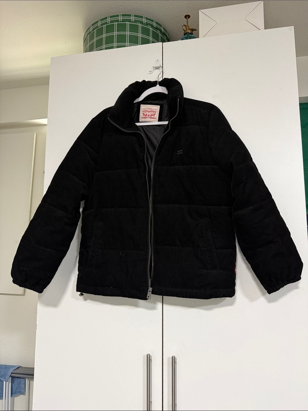 Levi's Black Puffer Jacket